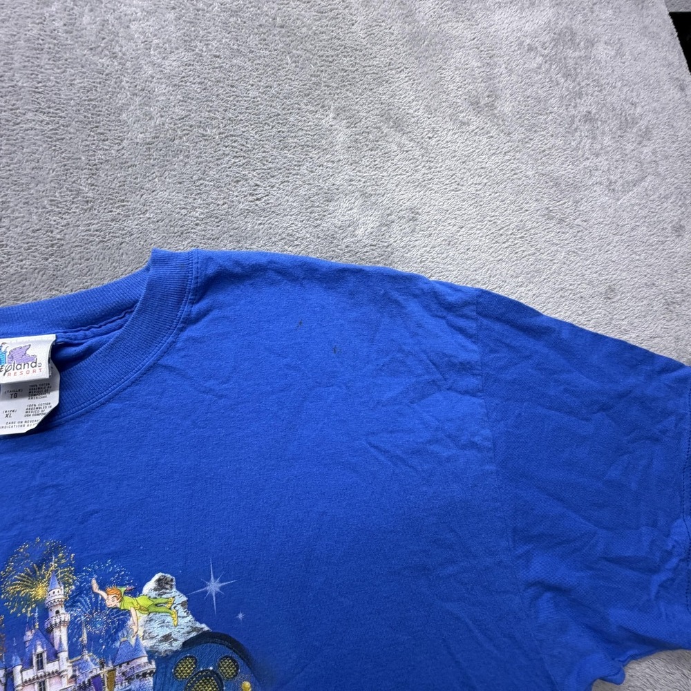 Vintage‎ Disneyland Resort Shirt Mens XL Blue 2004 Mickey Graphic Tee 2000s - Picture 3 of 9